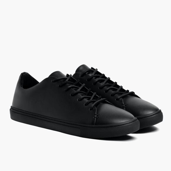 Thursday Boot Company Black Leather Premier Low Top Sneaker Size 10 - Picture 1 of 6